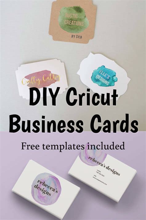 Craft your impression: Elevate your Brand with Stunning Business Cards using Cricut!